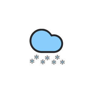 Free Snow Weather Icon to Edit Online