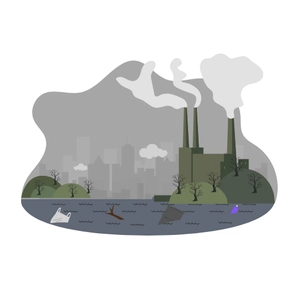 Free Environment Pollution Template Clipart to Edit Online