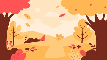 Free Fall Season Background to Edit Online