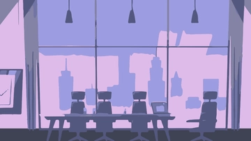 Free Financial Office Computer Background to Edit Online