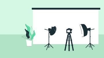 Free Computer Office Photography Background to Edit Online