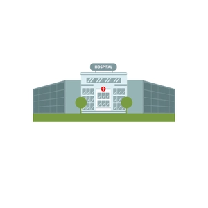 Free Hospital Building Icon to Edit Online