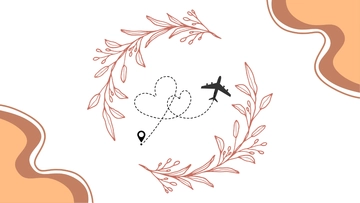 Free Destination Wedding Background to Edit Online