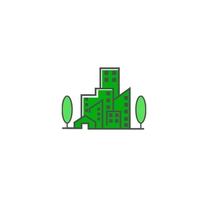 Free Green Building Icon to Edit Online Free Green Building Icon to Edit Online