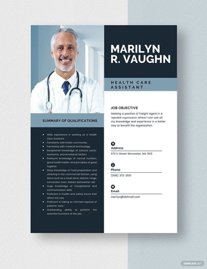 Health Care Assistant Resume