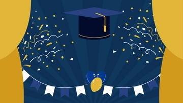 Free Happy Graduation Background to Edit Online