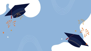 Free Education Graduation Background to Edit Online