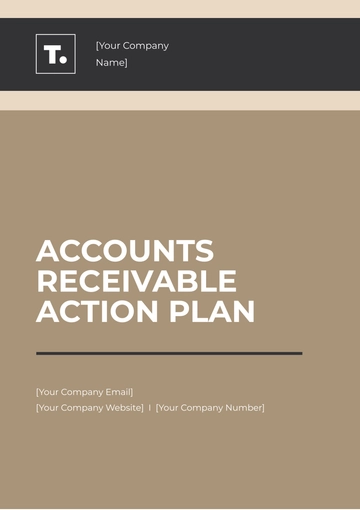 Free Accounts Receivable Action Plan Template to Edit Online