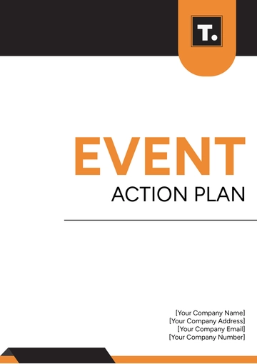 Free Event Action Plan Template to Edit Online