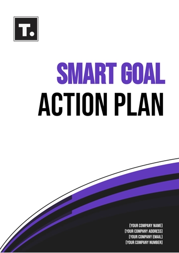 Free Smart Goal Action Plan Template to Edit Online
