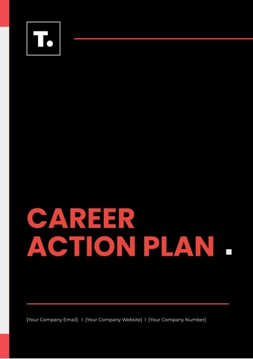 Free Career Action Plan Template to Edit Online