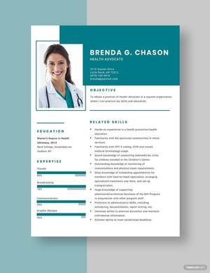 Health Advocate Resume