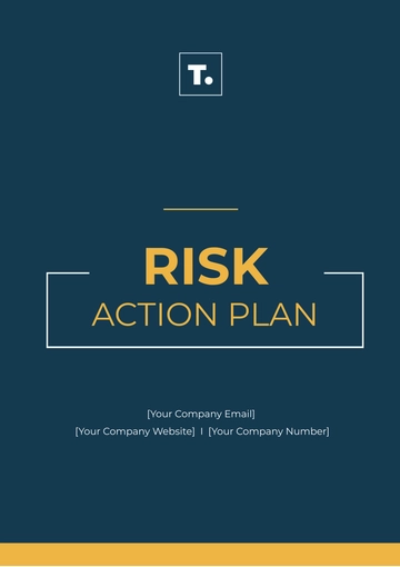 Free Risk Action Plan Template to Edit Online