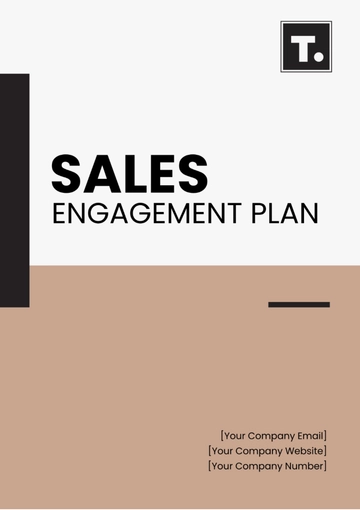 Free Sales Engagement Plan Template to Edit Online