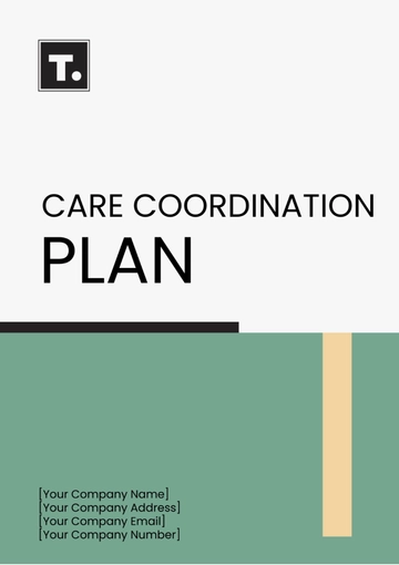 Free Care Coordination Plan Template to Edit Online
