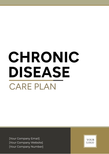 Free Chronic Disease Care Plan Template to Edit Online