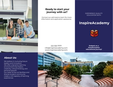 Free College Brochure Template to Edit Online