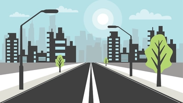 Free Street Road Background to Edit Online