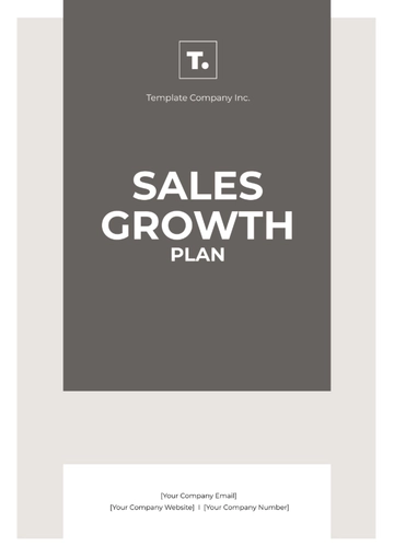 Free Sales Growth Plan Template to Edit Online