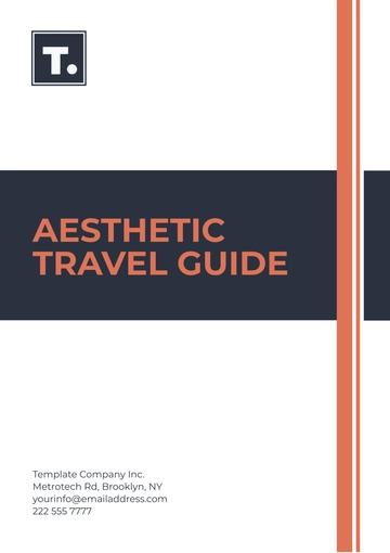 Free Aesthetic Travel Guide Template to Edit Online