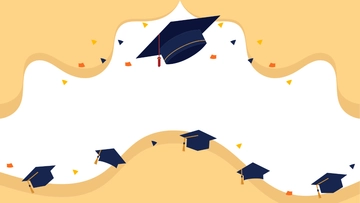 Free End Of School Graduation Background to Edit Online