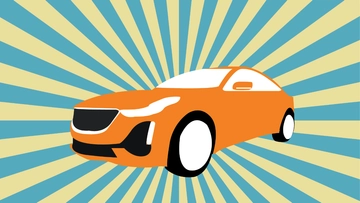Free Retro Car Background to Edit Online