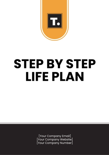 Free Step By Step Life Plan Template to Edit Online