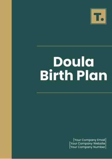 Free Doula Birth Plan Template to Edit Online
