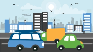 Free Car Road Background to Edit Online