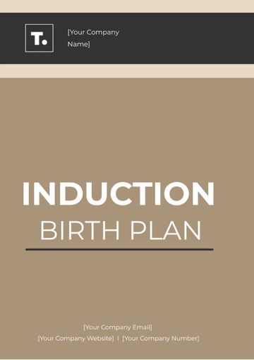 Free Induction Birth Plan Template to Edit Online