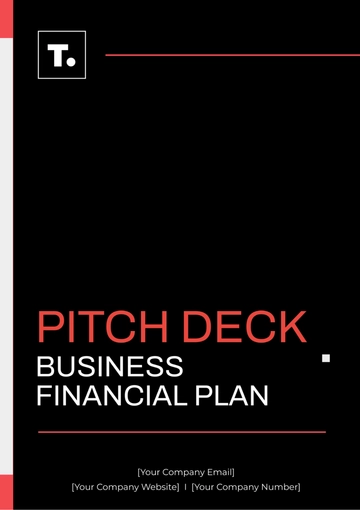 Free Pitch Deck Business Financial Plan Template to Edit Online