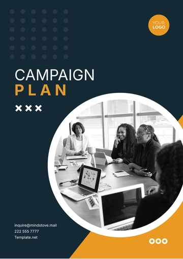 Free Campaign Plan Template to Edit Online
