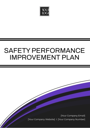 Free Safety Performance Improvement Plan Template to Edit Online