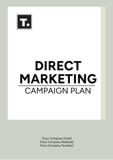 Free Direct Marketing Campaign Plan Template to Edit Online