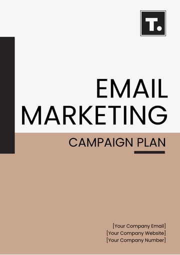 Free Email Marketing Campaign Plan Template to Edit Online