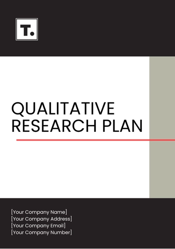 Free Qualitative Research Plan Template to Edit Online