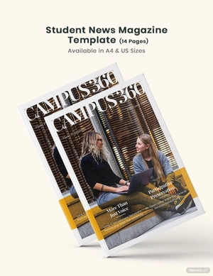 Student News Magazine Template