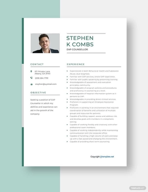 EAP Counselor Resume