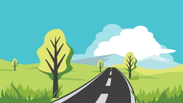 Free Grassland Road Background to Edit Online