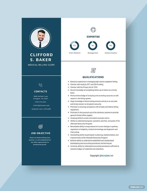 Medical Billing Clerk Resume