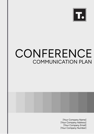 Free Conference Communication Plan Template to Edit Online