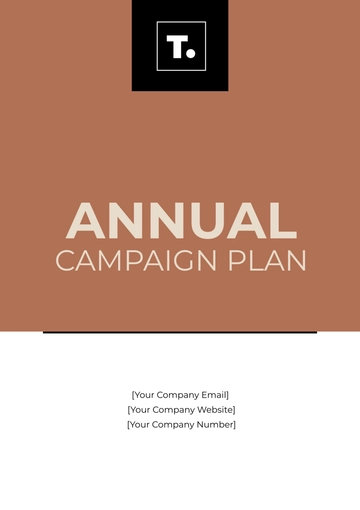 Free Annual Campaign Plan Template to Edit Online