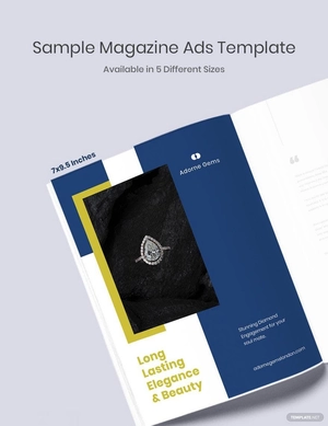 Sample Magazine Ads Template