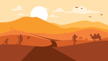 Free Desert Road Background to Edit Online