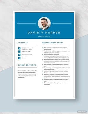 Medical Admin Resume