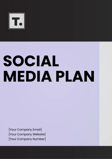 Free Social Media Plan Template to Edit Online