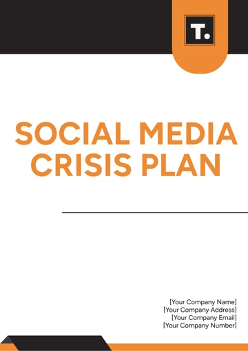 Free Social Media Crisis Plan Template to Edit Online