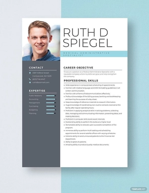 Medical Administrative Specialist Resume