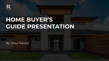 Free Home Buyer???s Guide Presentation Template. to Edit Online