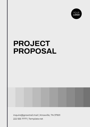 Free Project Proposal Financial Plan Template to Edit Online
